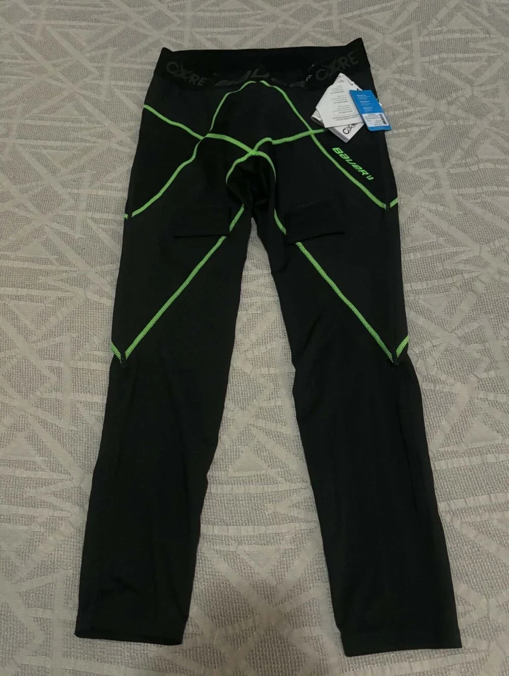 Bauer Pro Core 1.0 Compression Fit Jock Pant, Size Men’s Large New With Tags